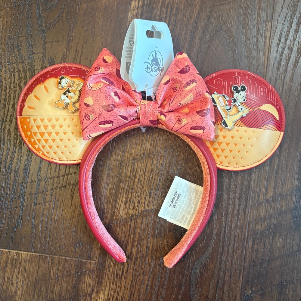 Food and wine festival Minnie ears 2025